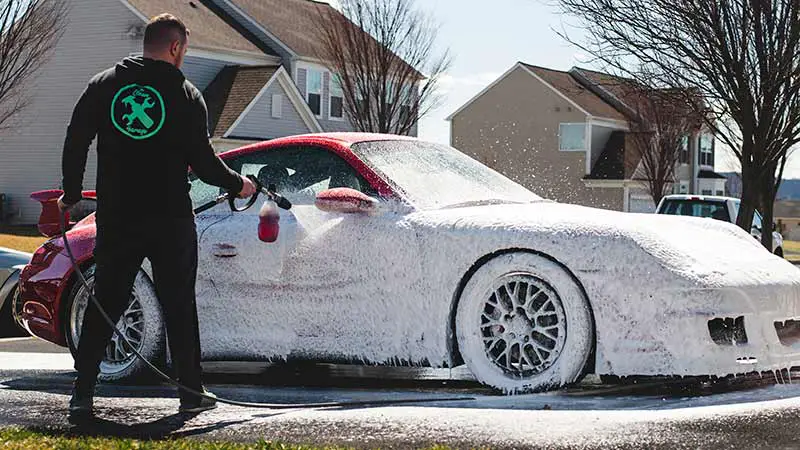 how to use a foam cannon