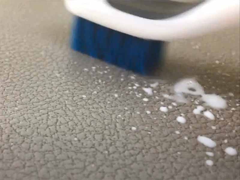 how to clean textured plastic car interior